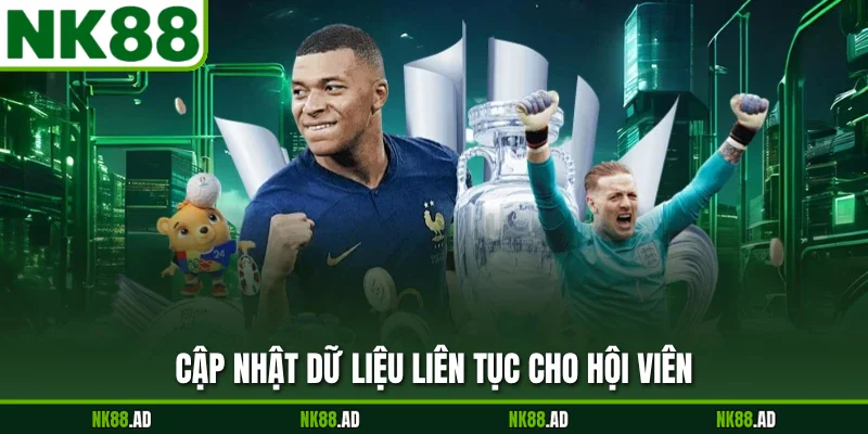Cập nhật dữ liệu liên tục cho hội viên