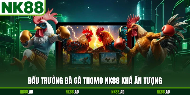 Đấu trường đá gà Thomo NK88 khá ấn tượng