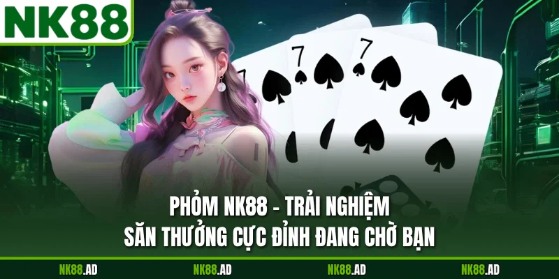 Phỏm NK88 - Trải Nghiệm Săn Thưởng Cực Đỉnh Đang Chờ Bạn