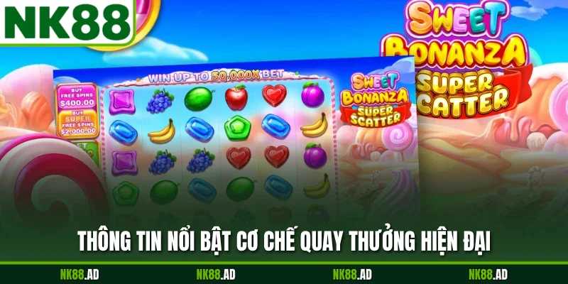 Thông tin nổi bật cơ chế quay thưởng hiện đại