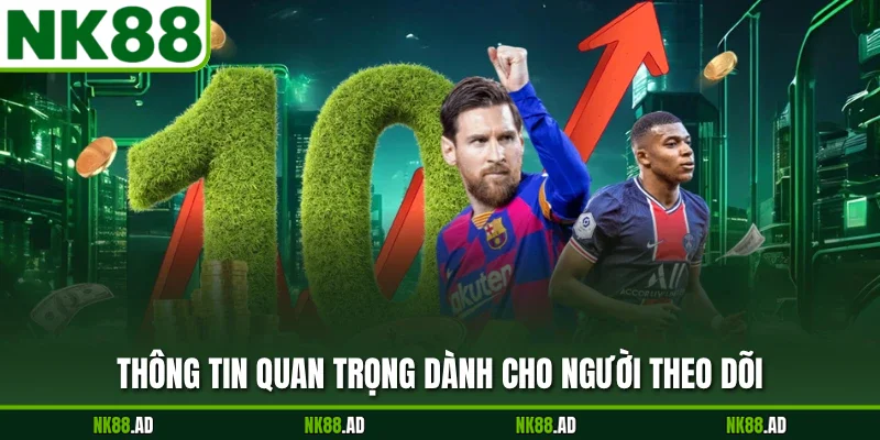 Thông tin quan trọng dành cho người theo dõi